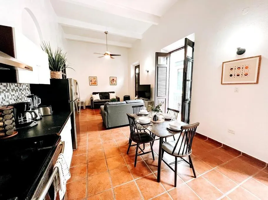 산후안 65 Fortaleza 1 - N Colonial Apt W/ Balconies & Views 아파트